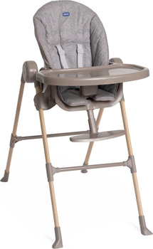 Krzesełko do karmienia Chicco Polly Essential Szare (8058664181414)