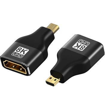 Адаптер MICRO HDMI male – HDMI female 8K/60Hz