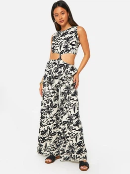 Комбинезон женский Boohoo gzz95835 40 Бежевый (KAY2000001650264)
