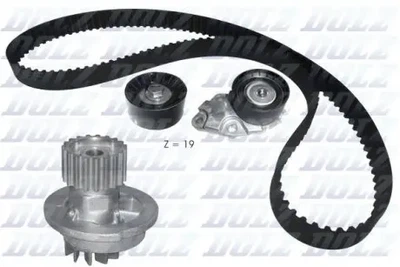 Комплект ремня ГРМ с помпой Dolz (KD144)