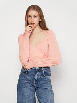 Блузка жіноча H&M 25-1048_05 M Коралова (KAY2000001454206)