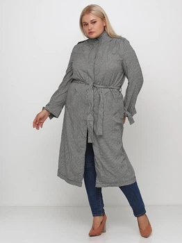 Пальто женское H&M 0584925_Черный.Белый_11 36 Черно-белое (KAY2000000782171)