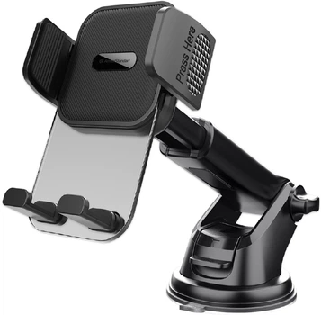 Автодержатель для телефона ArmorStandart SteadyGrip Dashboard Black (ARM85339)