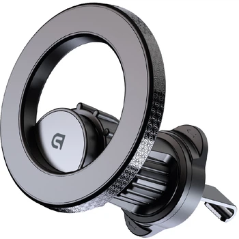 Автодержатель для телефона магнитный ArmorStandart GoEasy Airvent MagSafe Black (ARM85336)