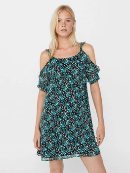 Платье женское Mango 13090349_зел.цв_15 XS Черное (KAY2000000832746)