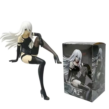 Коллекционная аниме фигурка NieR Automata YoRHa A2 (YoRHa Type A No.2), 15 см, PVC, 1:12, подарок, сувенир