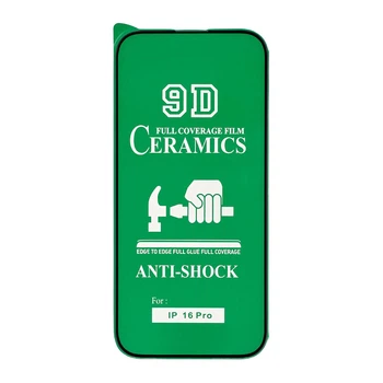 Защитное стекло Ceramic iPhone 16 Pro/17/17 Pro Black