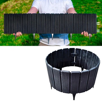 Декоративный заборчик Eko-Palisada 22 черный