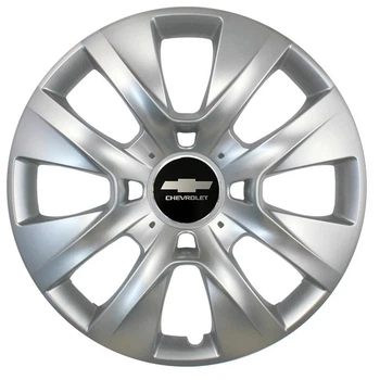 Автомобильные колпаки на колеса CHEVROLET R14 №225 SJS серебристые комплект 4шт TR005194