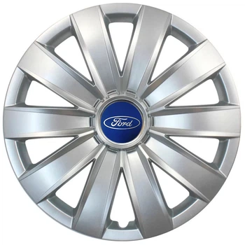 Автомобильные колпаки на колеса FORD R16 №421 SJS серебристые комплект 4шт TR0059113
