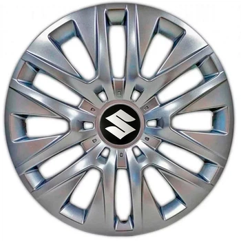Автомобільні модельні ковпаки R16 Suzuki 429 4шт, SJS, сріблясті