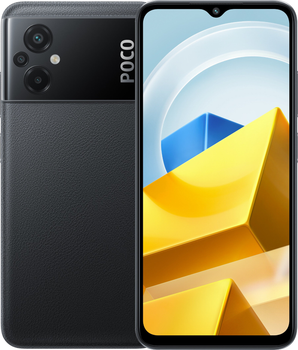 Smartfon Xiaomi Poco M5 4/64GB Black (22071219CG) (867655061515964) - Outlet