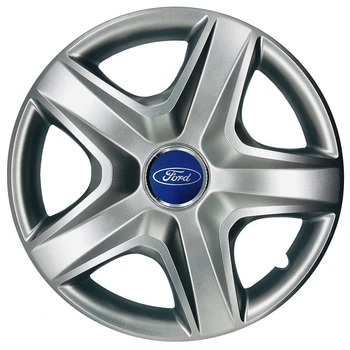 Автомобільні модельні ковпаки R15 Ford 340 4шт, SJS, сріблясті