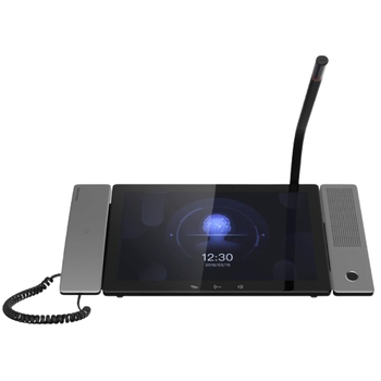 Мастер станция Hikvision DS-KM9503 Android, 10.1" IPS 1280 × 800, 12 Вт, поддержка PoE, Серый
