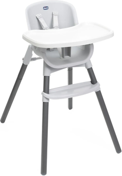Krzesełko do karmienia Chicco Polly Zest Moon Grey Szare (8058664180486)
