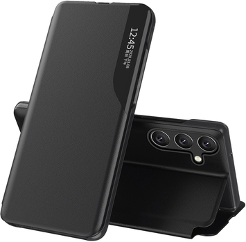 Чохол-книжка Hurtel Eco Leather View Case для Samsung Galaxy S25 Black (5907769367656)