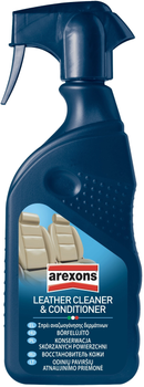 Засіб для очищення та догляду за шкіряним салоном Arexons Cleaner & Conditioner 500 мл (8002565320014)