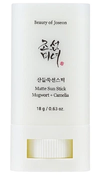 Сонцезахисний стік матуючий BEAUTY OF JOSEON Mugwort+Camelia 18 г