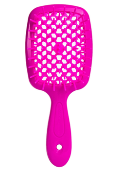 Щітка для волосся Janeke Superbrush Small 17,5 см*7 см Неоново-рожева