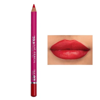 Олівець для губ ZOLA Lip Pencil 07 True Red класичний червоний