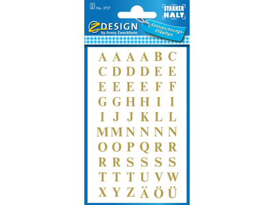 Наліпки Zdesign Gold Letters (4004182037270)