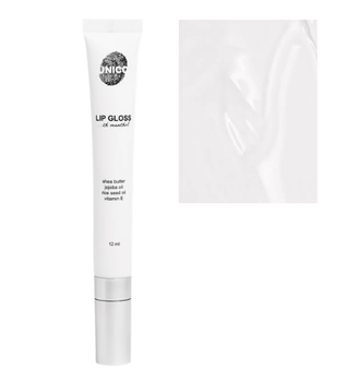 Блиск для губ з ментолом UNICO LACE Lip Gloss 10 мл прозорий