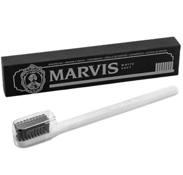 Зубна щітка Marvis White м'яка16 см