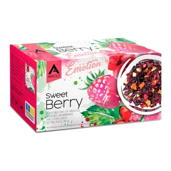 Суміш Askold Sweet Berry 20 конвертів х 1.8 г
