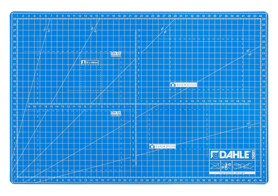 Mata do cięcia Dahle A3 450 x 300 mm niebieska (4007885106915)