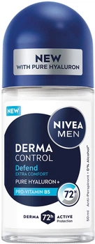 Антиперспирант NIVEA MEN Дерма контроль. Защита и экстракомфорт Роликовый 50 мл (5900017100302)