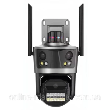 Потрійна IP-камера з нічним баченням XPRO Rotation P12 (234573632_2322)