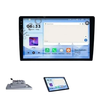Універсальна магнітола K7862S 9'' QLED-DSP з CarPlay 4+32+4G sim 8 Core Android 12 RGB (43335-K7862S- 9''_7623)
