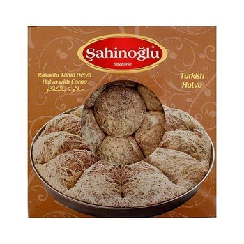 Халва тахинная (кунжутная) с какао Sahinoglu Турция 350 г