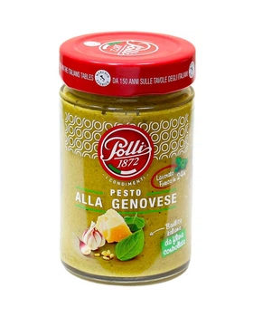 Соус песто с чесноком Полли Polli alla genovese 190 г