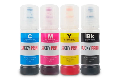 Бесконтактные чернила для Epson Workforce WF-2830 Lucky Print (4*70 ml)