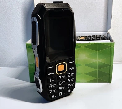 Кнопочный телефон Hardphone W2 2 SIM Black