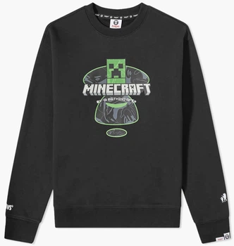 Світшот Bape X Minecraft Logo Sweatshirt Black AAP-SE-M9564XX L