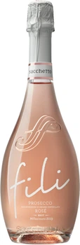 Вино ігристе Fili Prosecco Rose Brut Millesimato 2024 DOC рожеве брют 0.75 л 11% (8005172400452)