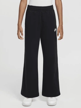 Подростковые теплые спортивные штаны на флисе для девочки Nike G Nsw Club Flc Wl Pnt Lbr FZ6774-010 L 146-156 см Black/Black/White (197596837476)