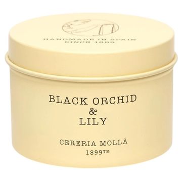 Świeca zapachowa Cereria Mollá Travel Black Orchid and Lily 90 g (CM-TC5543)