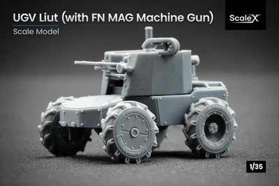 Збірна модель 1/35 Наземний дрон "Лють", MAG ScaleX VG 35001