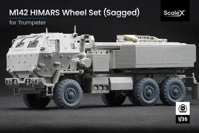 Набір коліс (з деформацією) для HIMARS від Trumpeter ScaleX WM 35011S