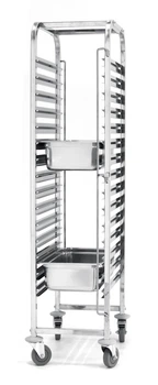 Тележка для гастроемкостей 15 x GN 1/1 (530x325 мм) Hendi 810613