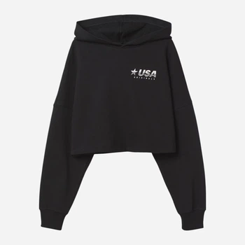 Худи женское H&M 700946001c30 XS Черное (KC1000000052033)