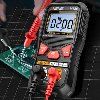 Компактный цифровой мультиметр ANENG M126 с автоматическим диапазоном