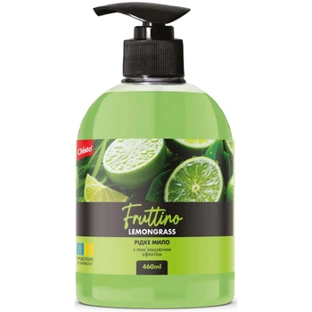 Рідке мило Chisto Fruttino з дозатором Lemongrass 460 мл (4820204701864)