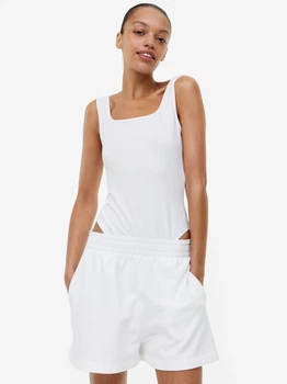 Боди-майка женская H&M 1196220002c30 L Белая (1000000051932)