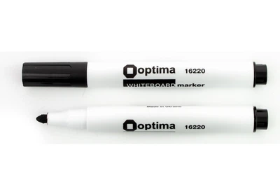 Маркер для дошок OPTIMA 2-3 мм, чорний