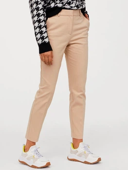 Штани жіночі H&M 0751471_бежевий_03 38 Бежеві (KAY2000001636695)
