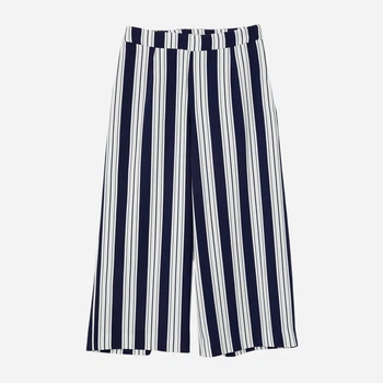 Брюки женские H&M 0611218_бел.пол._10 34 Темно-синие (KAY2000001246696)